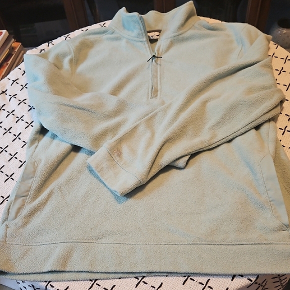 All in Motion Men's Mint Zip Fleece - Picture 1 of 13